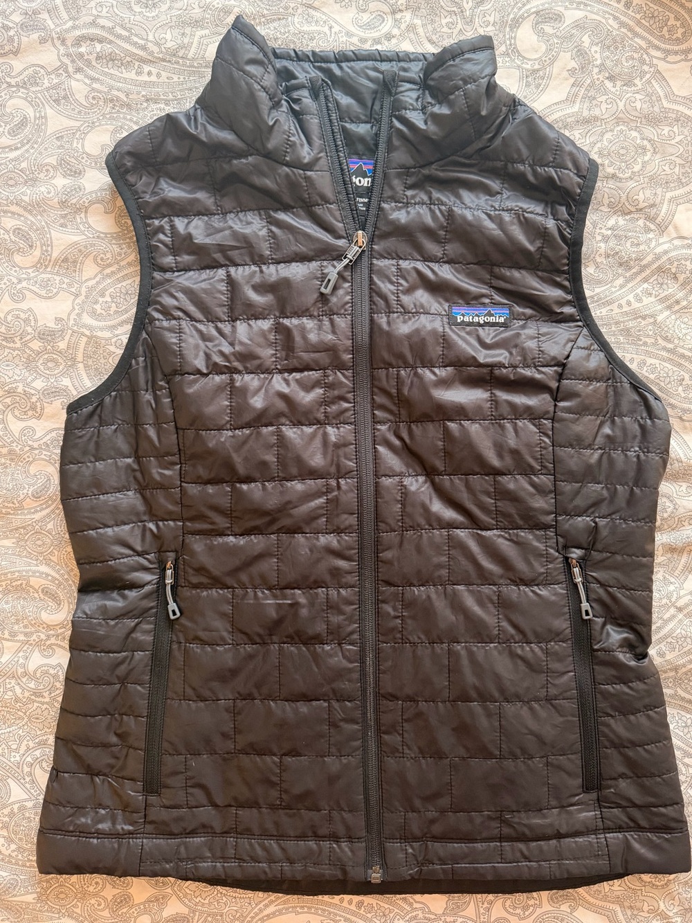 Patagonia Women’s Nano Puff Vest Black Medium PrimaLoft